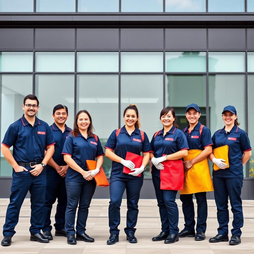 Vargas Commercial Cleaning team